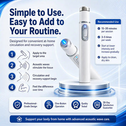 Ultrasonic Shock Wave Massager