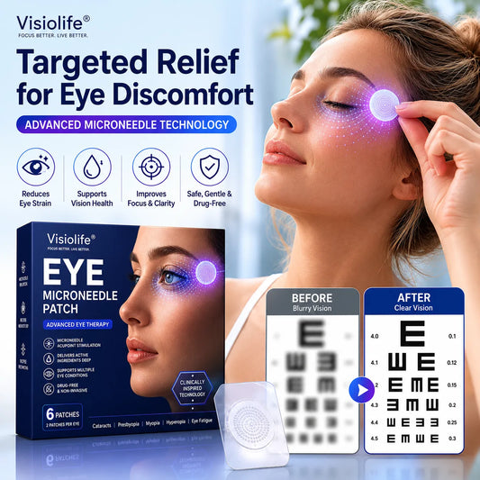 Visiolife™ PRO Transdermal Vision-Repair Eye Microneedle Patch✅(Suitable for presbyopia, dry eye syndrome, glaucoma, and cataracts)