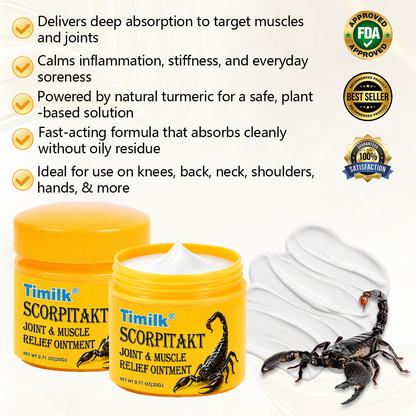 ☘️Official Brand Store✅ScorpiTakt Joint & Muscle Relief Ointment