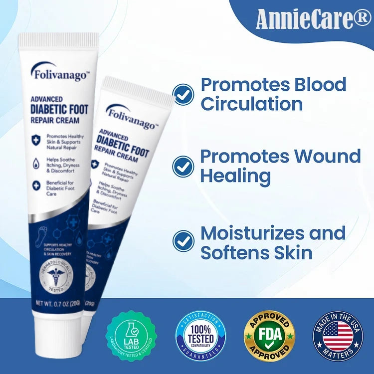 LIMITED TIME 50% OFF🔥AnnieCare® VitaGluco Diabetes Treatment Cream -👨‍⚕️ American Academy of Dermatology (AAD) Approved