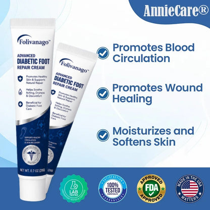 LIMITED TIME 50% OFF🔥AnnieCare® VitaGluco Diabetes Treatment Cream -👨‍⚕️ American Academy of Dermatology (AAD) Approved