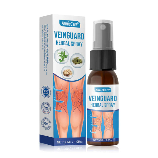 AnnieCare® VeinGuard Herbal Spray ✅ Clinically proven to eliminate varicose veins in just 7 days!