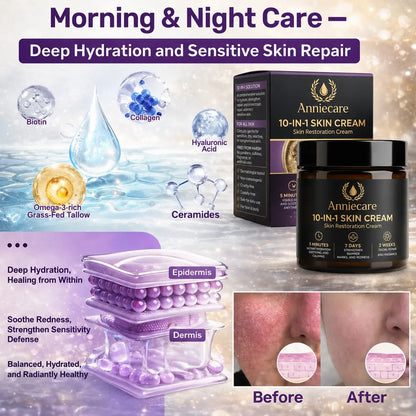 🔥LAST DAY 49% OFF🥇Anniecare™ 10-in-1 Skin Restoration Cream