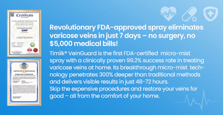 AnnieCare® VeinGuard Herbal Spray ✅ Clinically proven to eliminate varicose veins in just 7 days!