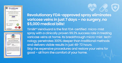 AnnieCare® VeinGuard Herbal Spray ✅ Clinically proven to eliminate varicose veins in just 7 days!