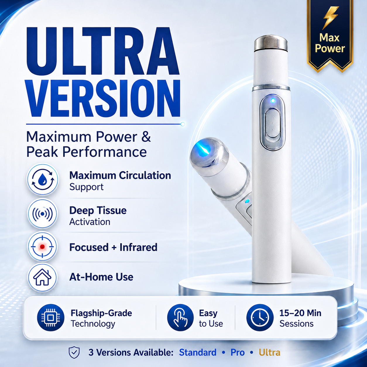 Ultrasonic Shock Wave Massager