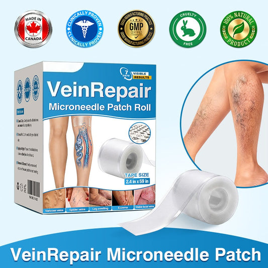 🏆🏃VeinRepair Microneedle Patch Roll⚡Instant Relief, Long-Term Results