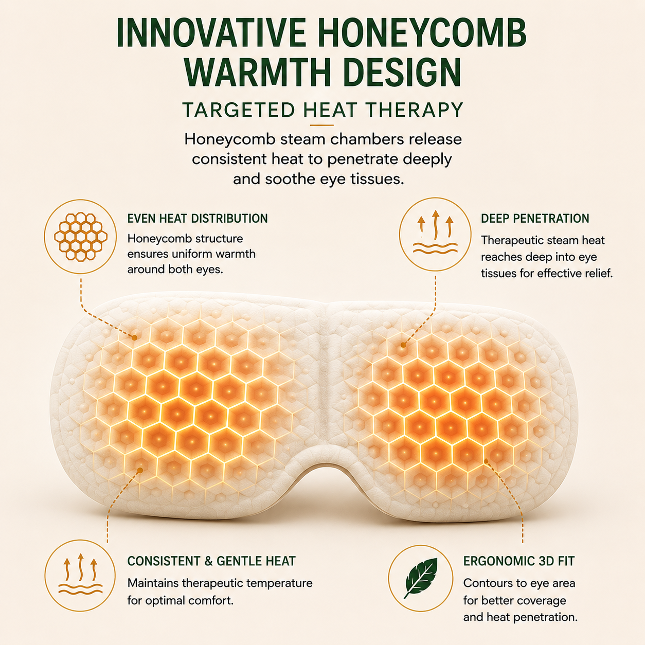 🔥LAST DAY 49% OFF🥇Folivanago® Herbal Miracle Steam Eye Mask.Treatment of eye diseases, sleep disorders, headache relief, and periocular care.