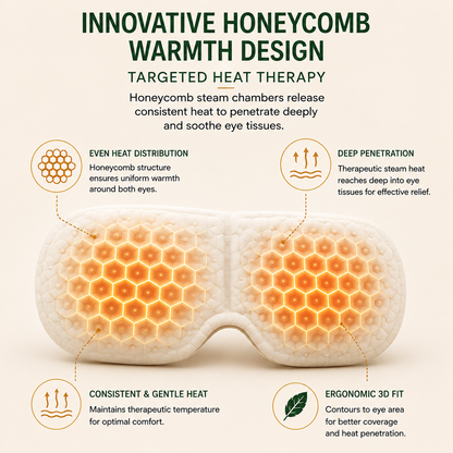 🔥LAST DAY 49% OFF🥇Folivanago® Herbal Miracle Steam Eye Mask.Treatment of eye diseases, sleep disorders, headache relief, and periocular care.