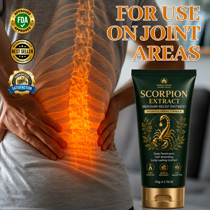 ☘️Official Brand Store✅Scorpion Extract Meridian‑Relief Ointment