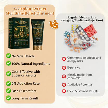 ☘️Official Brand Store✅Scorpion Extract Meridian‑Relief Ointment