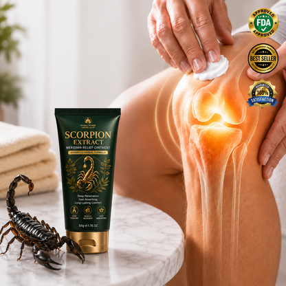 ☘️Official Brand Store✅Scorpion Extract Meridian‑Relief Ointment