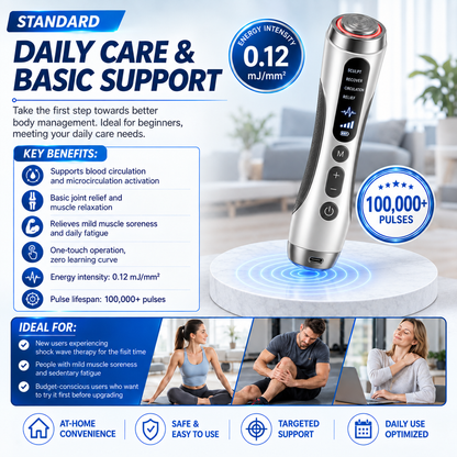 🔥ULTRASONIC SHOCK WAVE BODY REMODELING SYSTEM™——Enhances bust and lifts buttocks. Fuel Muscle Growth.Boost Circulation. Relieve Pain.