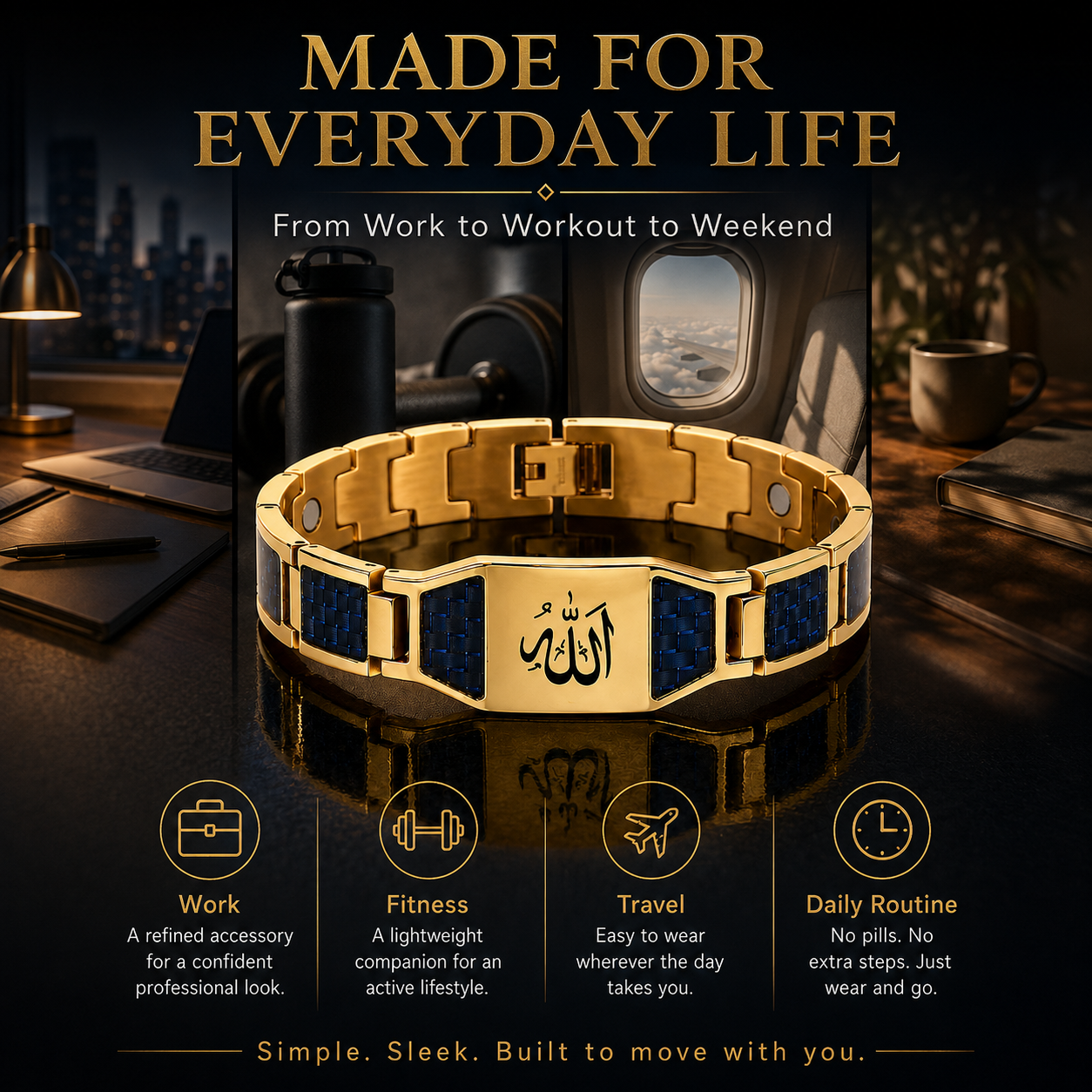 🔥Strength & Vitality Bracelet💯🎂Upgrade Your Energy, Style, and Confidence