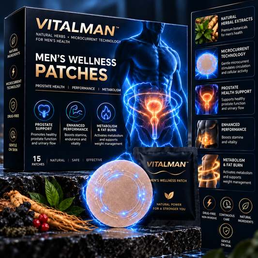 🔥VITALMAN™ MEN’S WELLNESS PATCHES - TREAT THE PROSTATE. RESTORE PERFORMANCE. BURN MORE FAT.