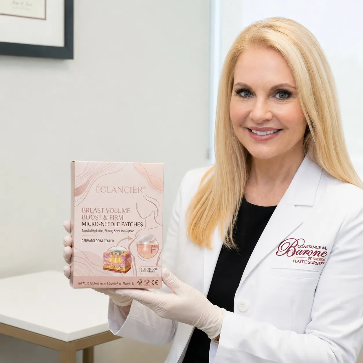 🔥🥇ÉCLANCIER® Targeted Breast Enhancement Advanced Nano Microneedle Patch