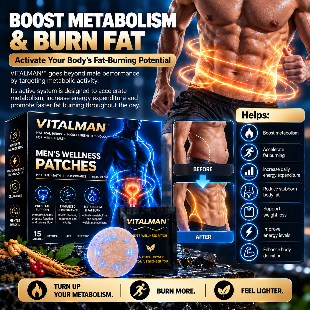 🔥VITALMAN™ MEN’S WELLNESS PATCHES - TREAT THE PROSTATE. RESTORE PERFORMANCE. BURN MORE FAT.