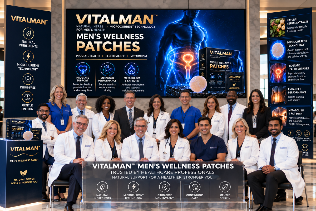 🔥VITALMAN™ MEN’S WELLNESS PATCHES - TREAT THE PROSTATE. RESTORE PERFORMANCE. BURN MORE FAT.