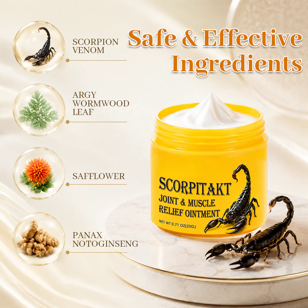 ☘️Official Brand Store✅ScorpiTakt Joint & Muscle Relief Ointment
